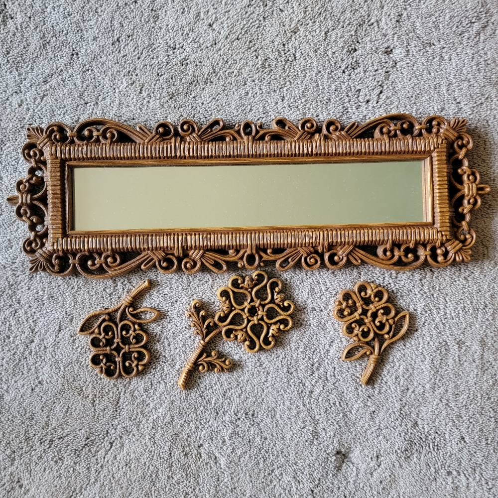 Vintage Mirror and Wall Decor